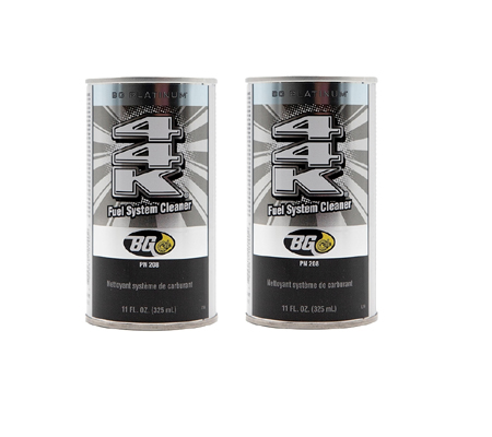 BG Platinum 44K Fuel System Cleaner for professional-grade carbon removal and fuel system restoration in petrol engines