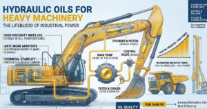 Hydraulic Oils for Heavy Machinery The Lifeblood of Industrial Power