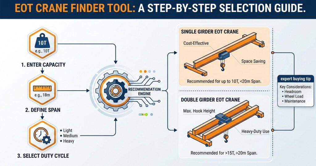 eot crane finder tool