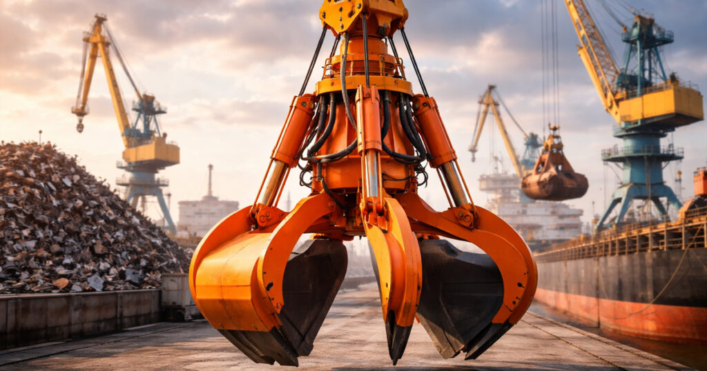 hydraulic grabs bucket