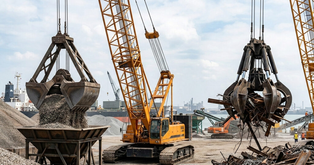 mechanical grab bucket