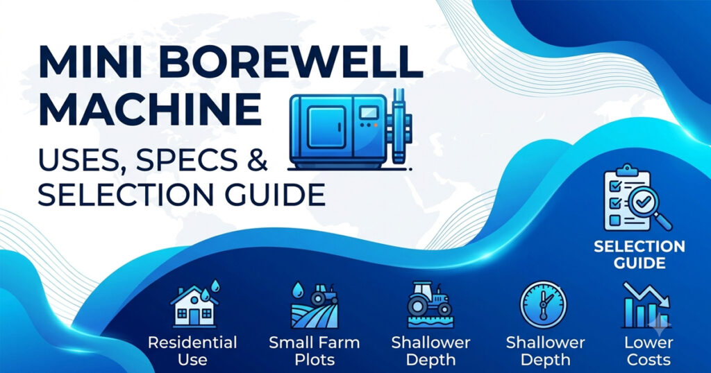 mini borewell rig