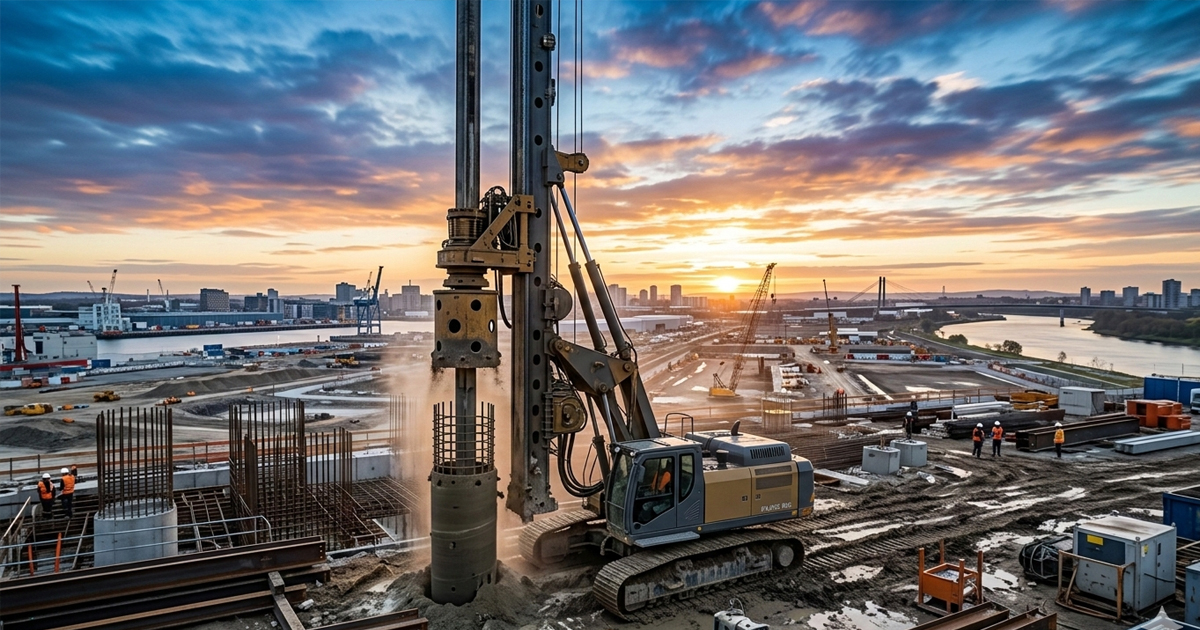 Piling Rig Guide: Types, Specs & Drilling Torque Calculator